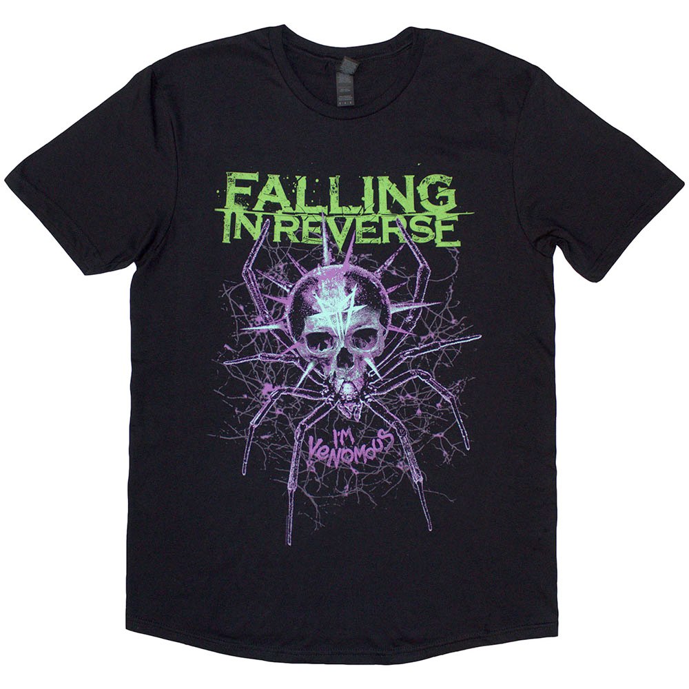 Falling In Reverse - Spider T-shirt Homme - Noir